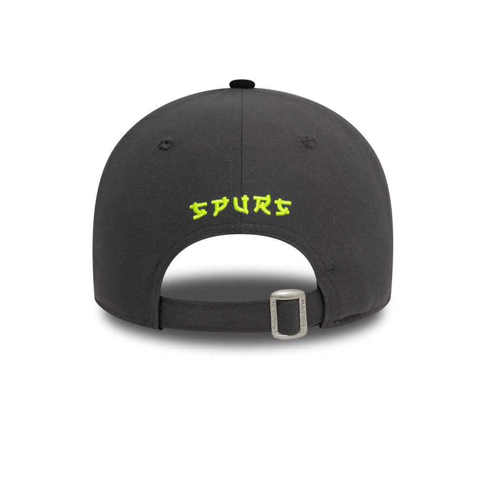 Tottenham Hotspur FC Hat - Korea Graphite Grey EPL 9Forty Strapback Cap - New Era